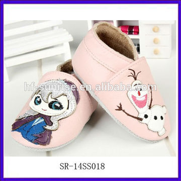 SR-14SS018 china cheap wholesale baby shoes pink pink new fashion infant shoes in bulk cartoon leather toddler shoes in bulk